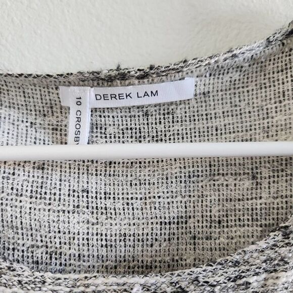 𝅺DEREK LAM 10 CROSBY  Tweed Mini Dress Size Medium - Picture 5 of 8